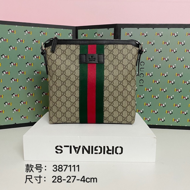 Gucci Men S Classic Messenger Bag Code: 387111