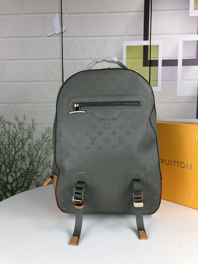 Louis Vuitton Monogram Titanium Backpack Code: M43881