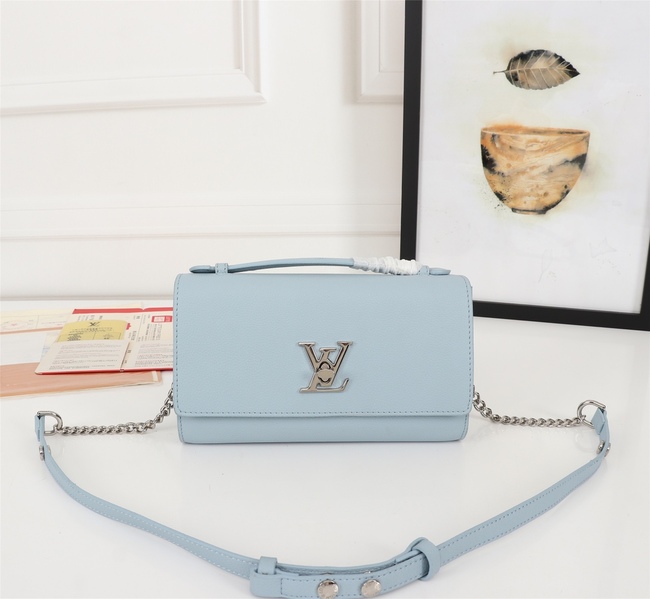 Louis Vuitton Lockme Clutch Handbags Code: M56088