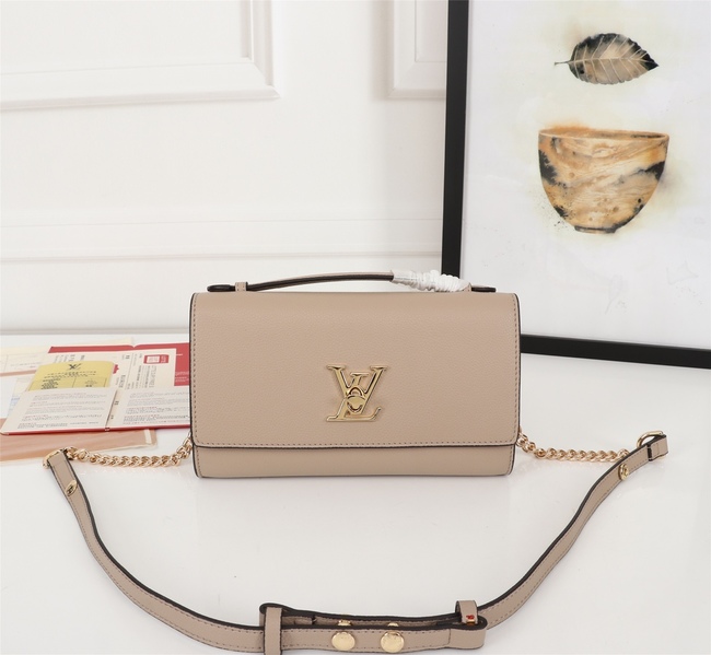 Louis Vuitton Lockme Clutch Handbags Code: M56088