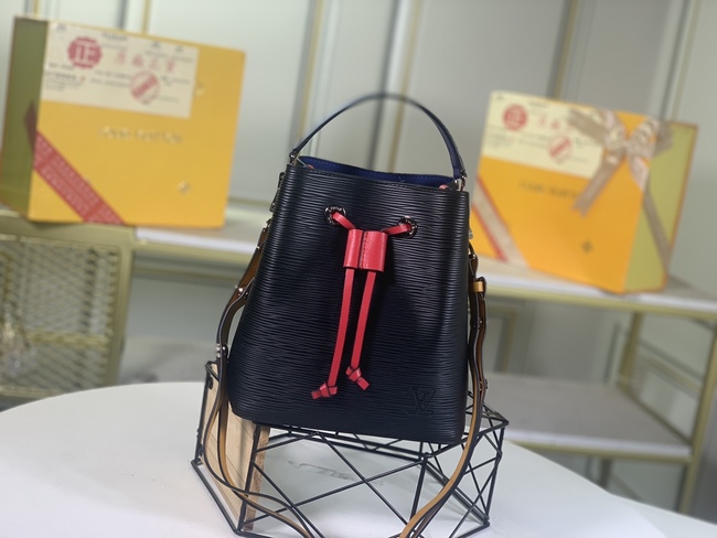 Louis Vuitton Lockme Bucket Handbags Code: /M53610/44022