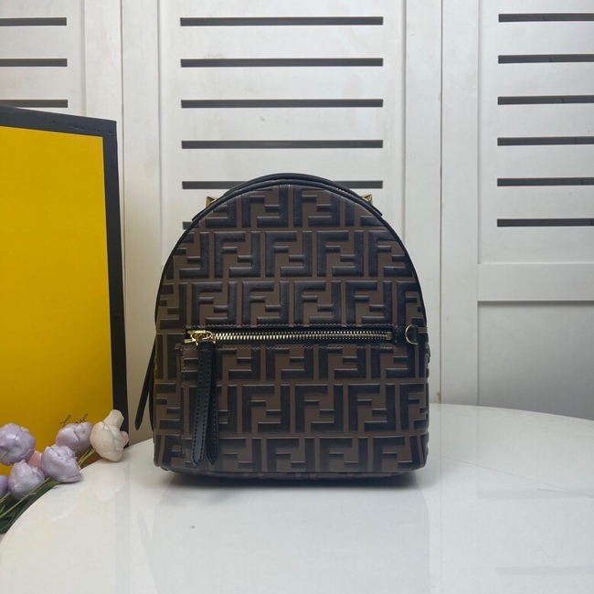 Fendi Logo Small Backpack Code:2358