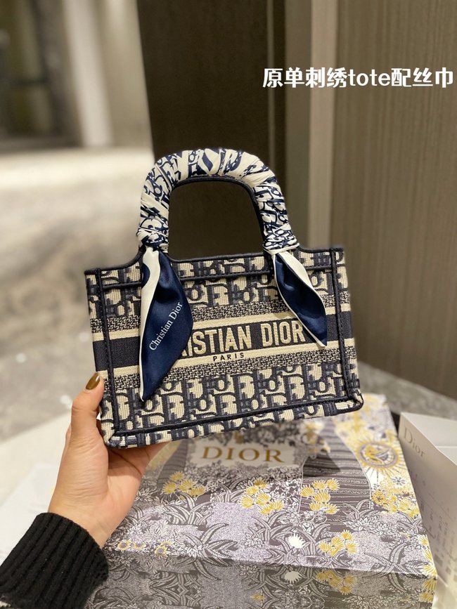 Dior Book Tote Inlights Printed Handbag