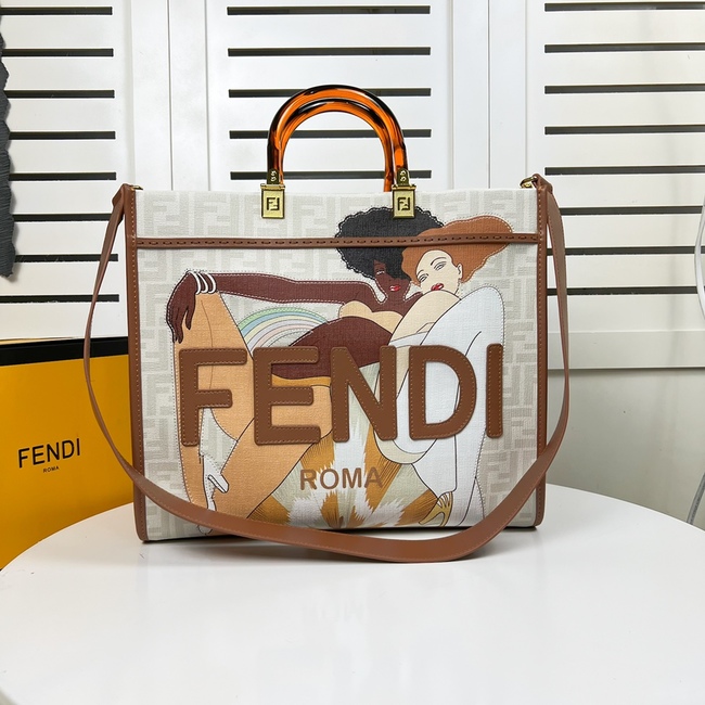 Fendi Tote Waterproof Crossbody Bag Code:7013