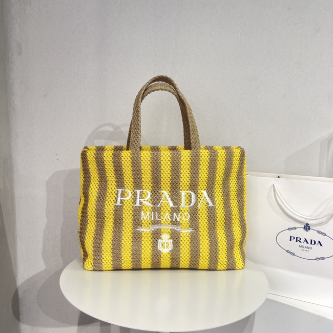 Prada Fiber Shopping Bag