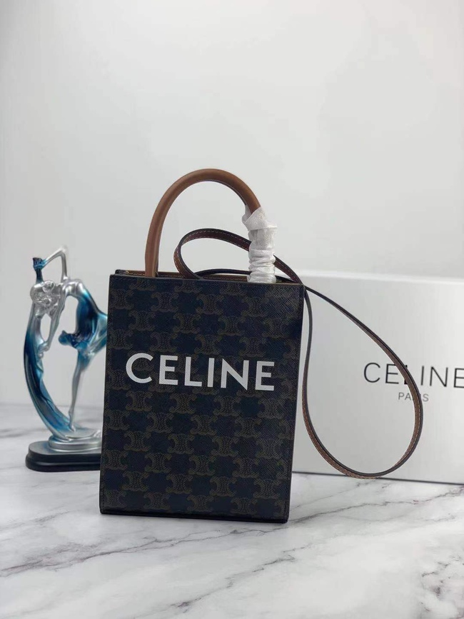 Celine Cabas Tote Mini Canvas