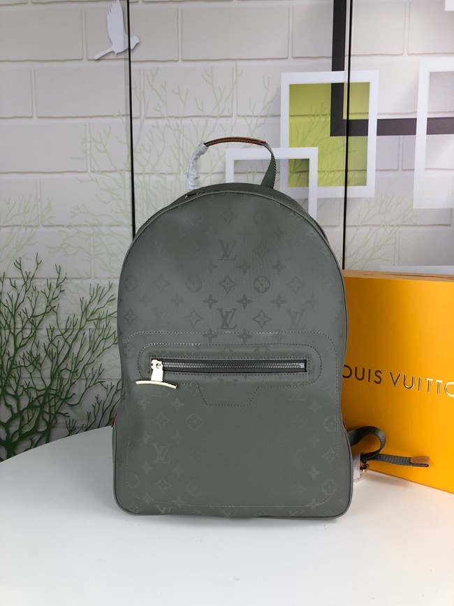 Louis Vuitton Monogram Titanium Backpack Code: M43882