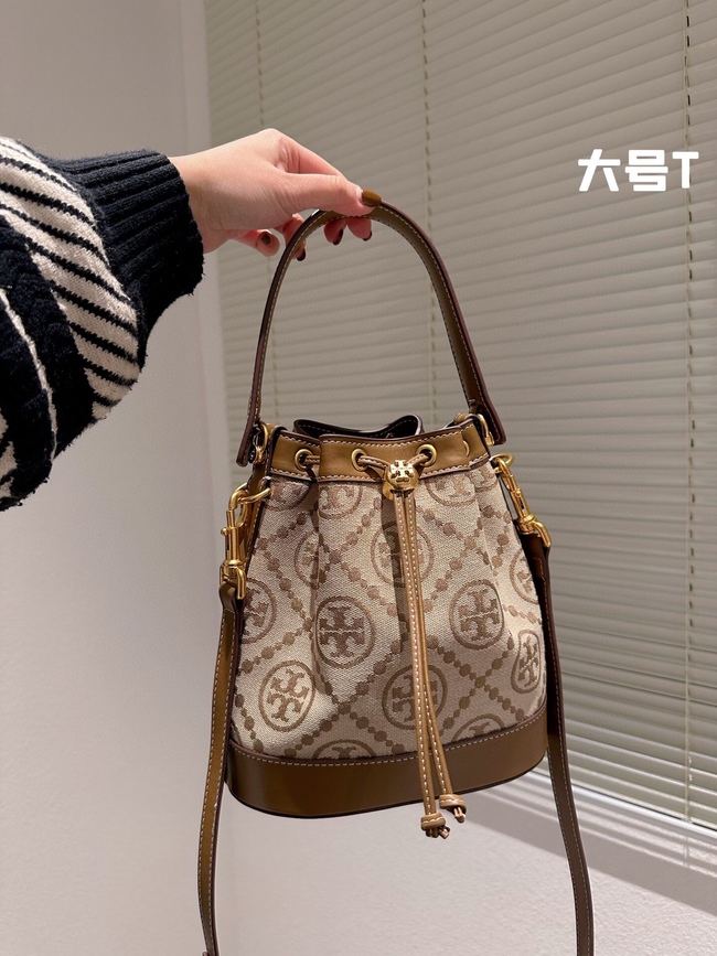 Tory Burch Monogram Bucket Bag