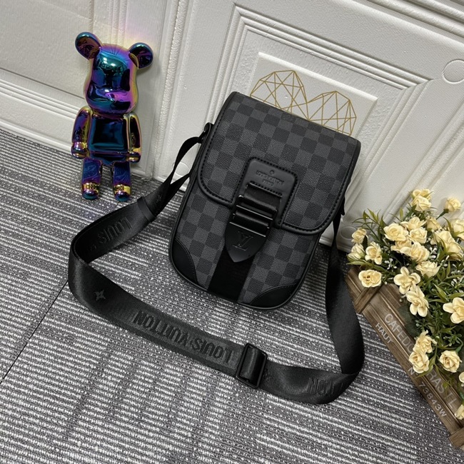 Louis Vuitton Monogram Macassar Canvas Crossbody Bag Code: M46442