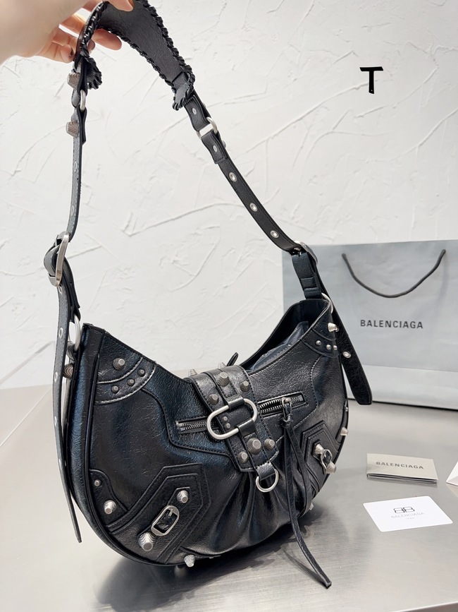 Balenciaga Arena Le Cagole Studded Love Bag