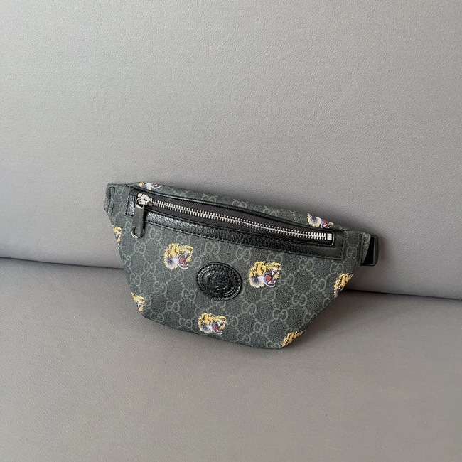 Gucci Gg Print Tiger Belt Bag