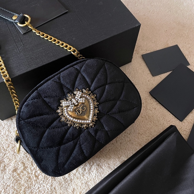 Dolce & Gabbana Sheepskin Sacred Heart Camera Bag