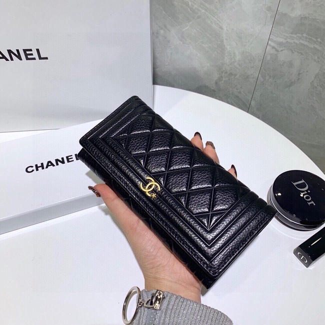 Chanel Cowhide Bifold Wallet