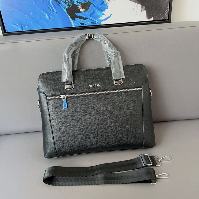 Prada First Layer Cowhide Briefcase