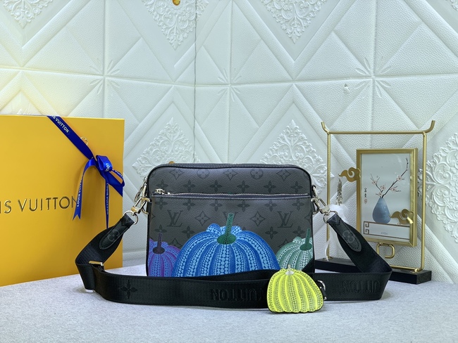 Louis Vuitton Black Trio Messenger Bag Code: M46435