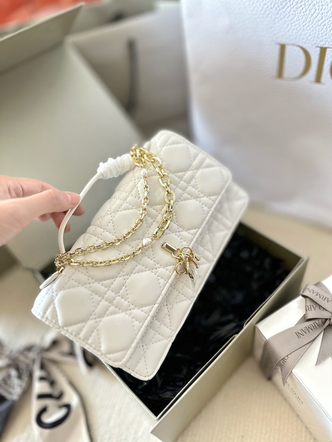 Dior Lady Dior Pearl Clutch