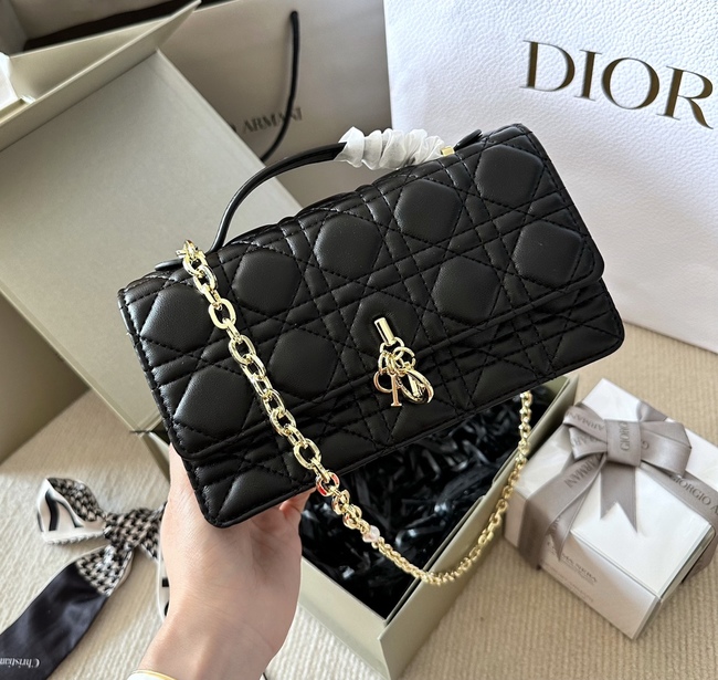 Dior Lady Dior Pearl Clutch