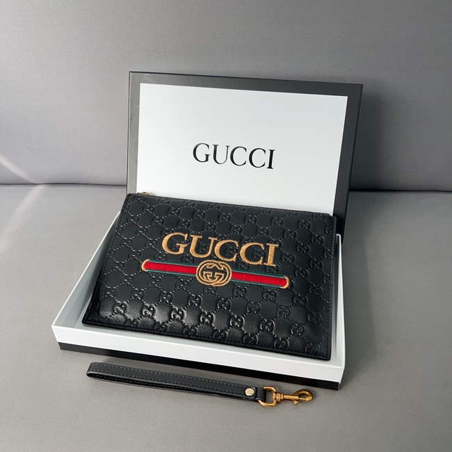 Gucci Cowhide Clutch Bag