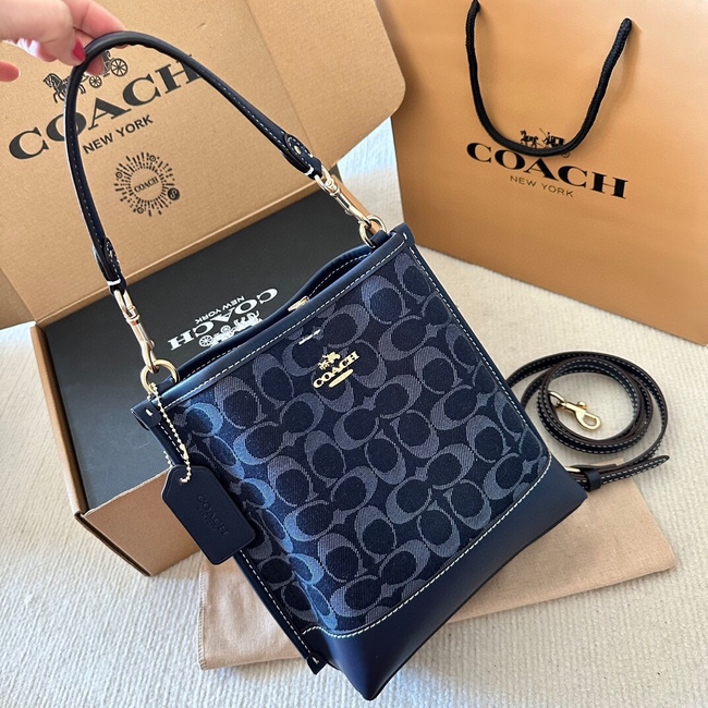 Coach Hand Crossbody Bucket Bag