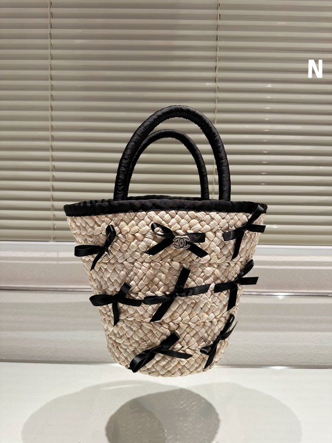 Chanel Straw Handbag