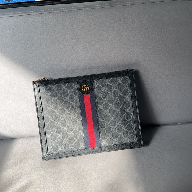 Gucci Ophidia Print Clutch