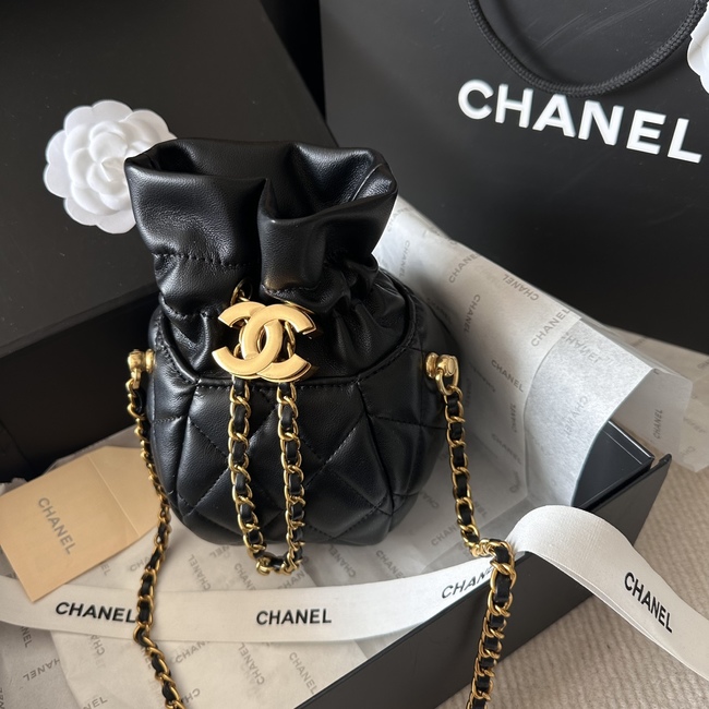 Chanel Drawstring Bucket Bag