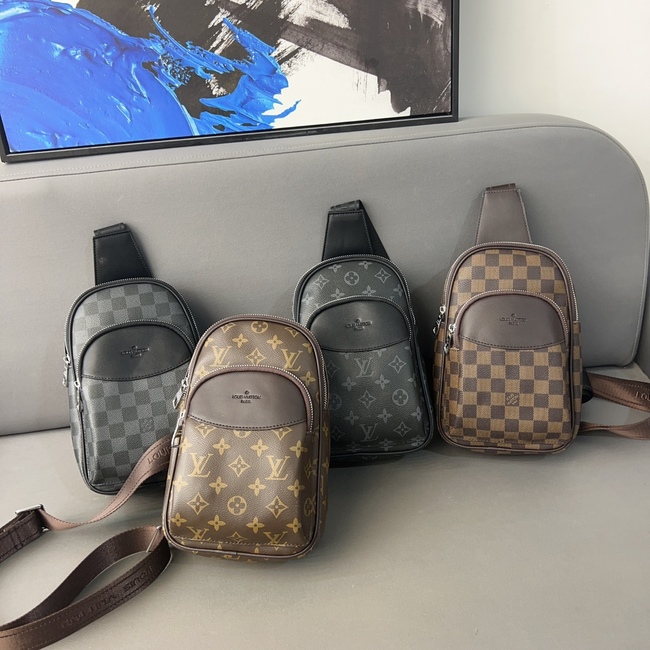Louis Vuitton Original Fabric Chest Bag Crossbody Shoulder Bag