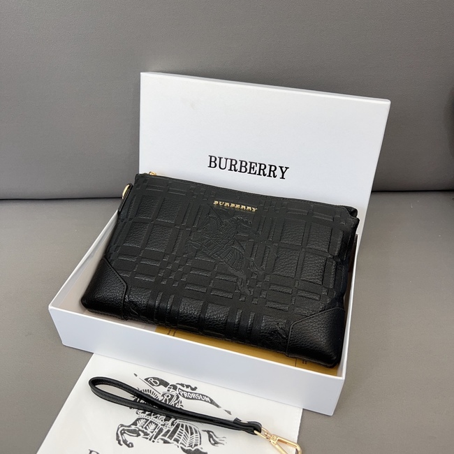 Burberry First Layer Cowhide Clutch Bag