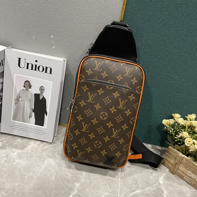 Louis Vuitton Avenue Shoulder Bag In Damier Graphite Canvas Code: M46344/40435