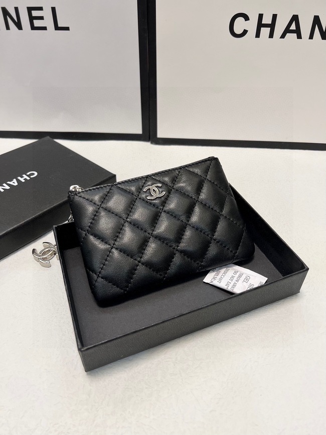 Chanel Top Lambskin Wallet