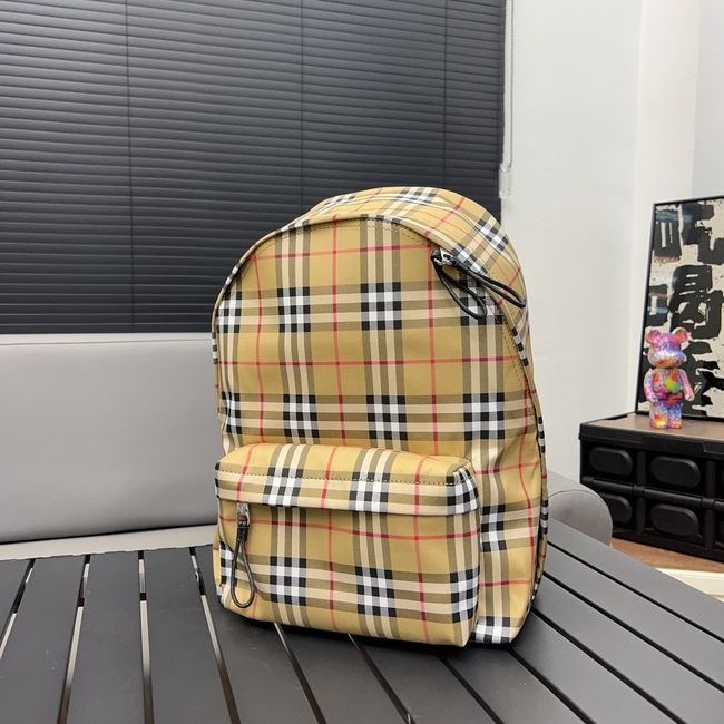 Burberry Unisex Vintage Check Stripe Canvas Backpack Code: 8016106