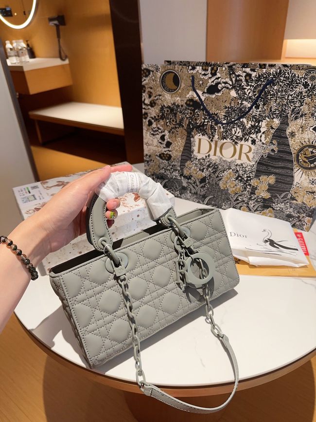 Dior Lady D-Joy Frosted Cannage Horizontal Bag