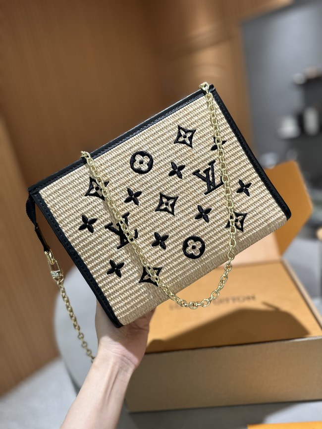 Louis Vuitton Straw Toiletry Bag
