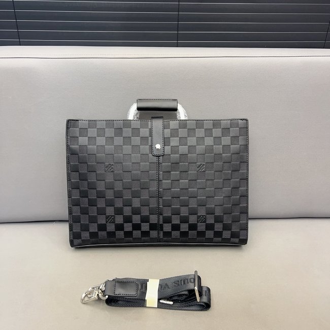 Louis Vuitton Embossed Briefcase 