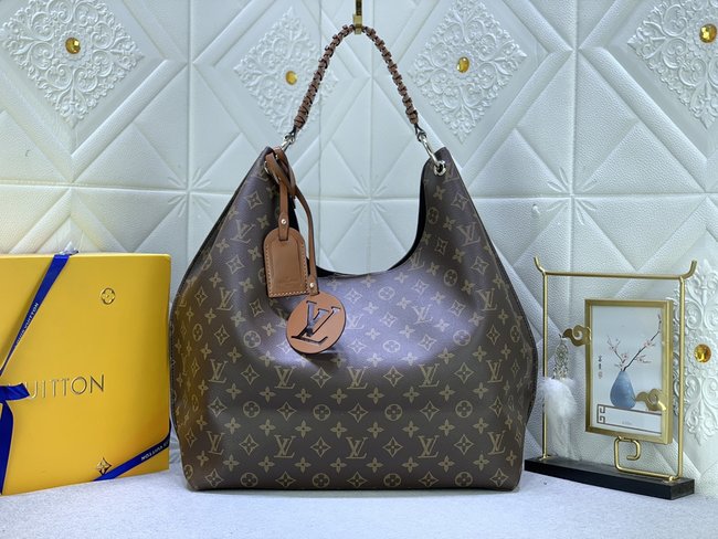 Louis Vuitton Ladies  Shoulder Bag Made Of Imported Grained Taurillon Calfskin Code: M53188