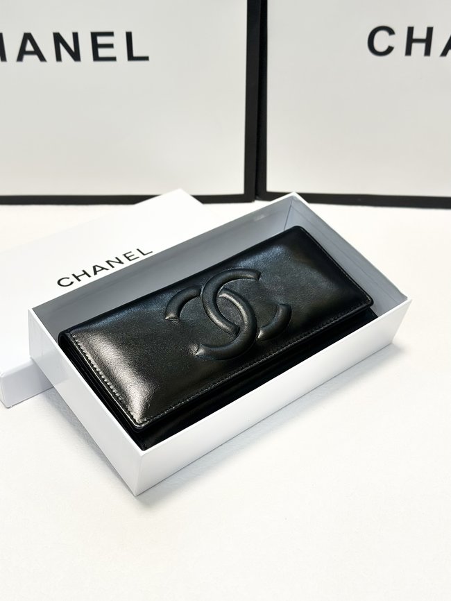 Chanel Cowhide Bifold Wallet 