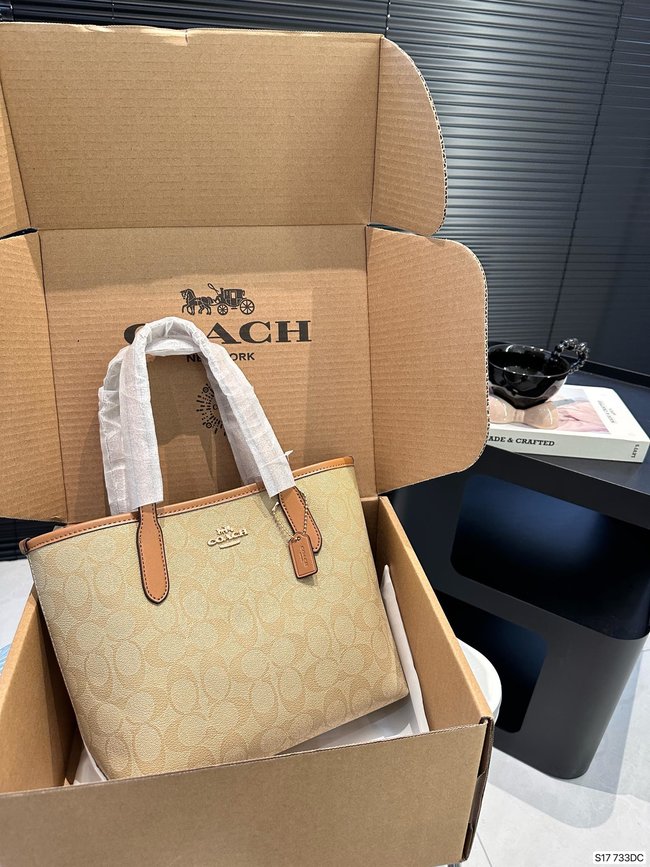 Coach Cowhide Shopping Bag Code: 733Dc