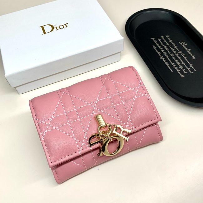 Dior Mini Lady Dior Wallet 