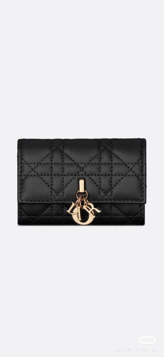 Dior Mini Lady Dior Wallet 