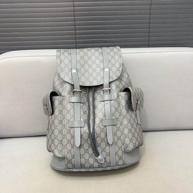 Gucci Printed Double G Backpack 