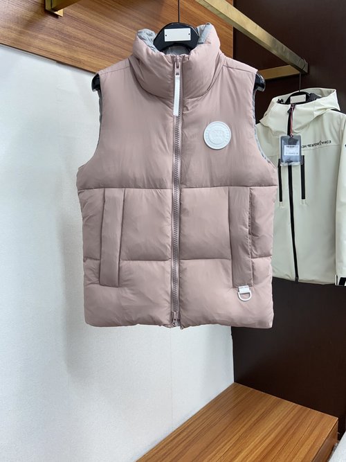 Canada Goose Limited Edition White Label Down Vest with High Fill Power