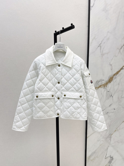 Moncler Popular Quilted Short Cotton Jacket for Stylish Layers