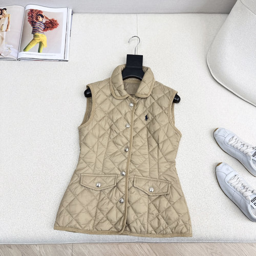 Polo Ralph Lauren Exclusive Retro Pony Embroidery Cotton Vest, Adjustable Waist