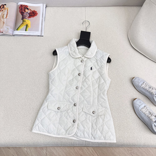 Polo Ralph Lauren Exclusive Retro Pony Embroidery Cotton Vest, Adjustable Waist