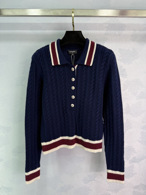 Chanel Knit Top and Skirt Set, Cozy