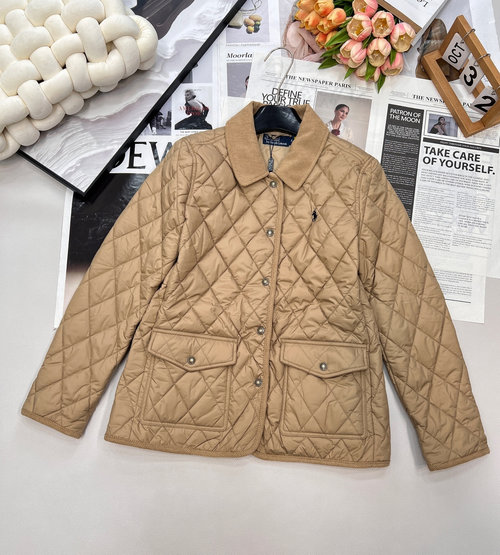 Polo Ralph Lauren Classic Polo-style Cotton Jacket with Unique Check Design