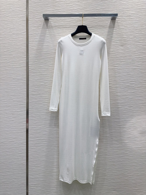 Louis Vuitton High-Density Dress with Great Feel, Simple and Elegant