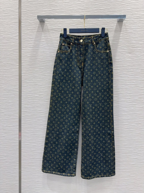 Louis Vuitton Fashionable Denim with Unique Color and Delicate Texture