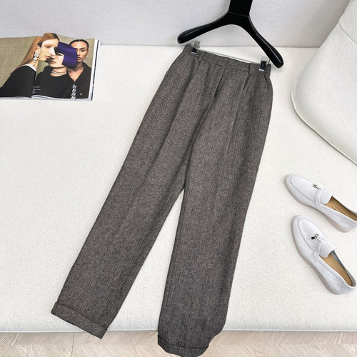 Brunello Cucinelli Italian Elegant Single - Breasted Suit Trousers