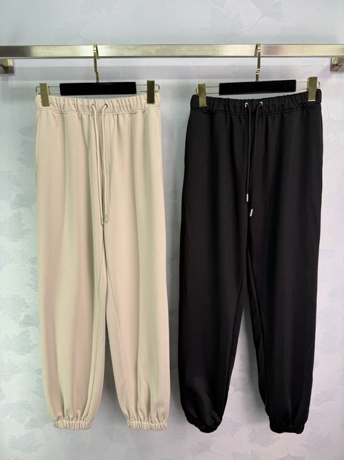 Fendi Tapered Long Pants with Zipper Pocket, Custom Imported Cotton, Stylish Look